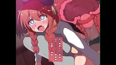 anime porn hang creampie trio