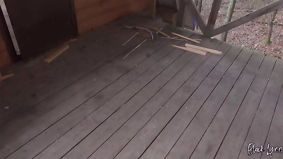 gifted tramp black Lynn enjoys risky public quickies and jizz on her caboose